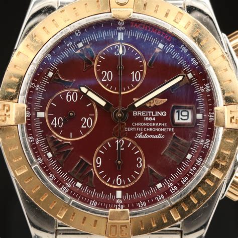 history breitling chronomat longitude gmt|breitling chronomat evolution two tone.